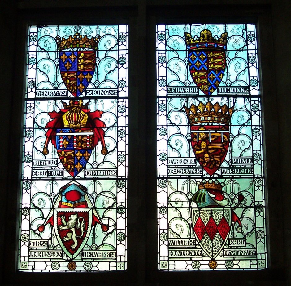 Витраж чертеж