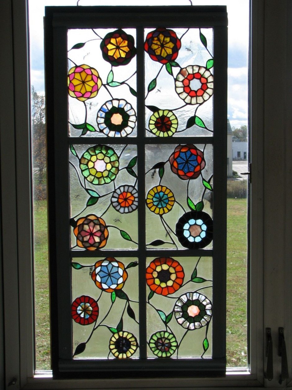 Витражные окна мозаика