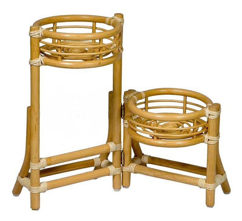 Цветочница из ротанга 15/25