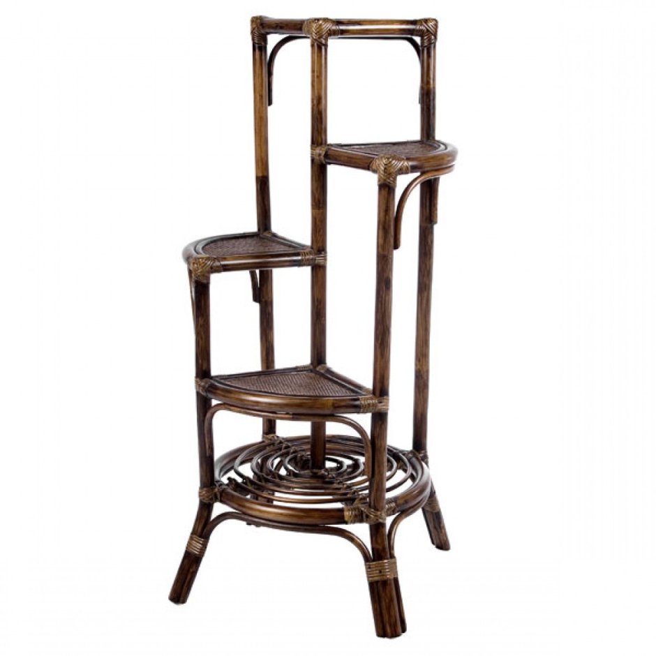 Цветочница four Planter из ротанга