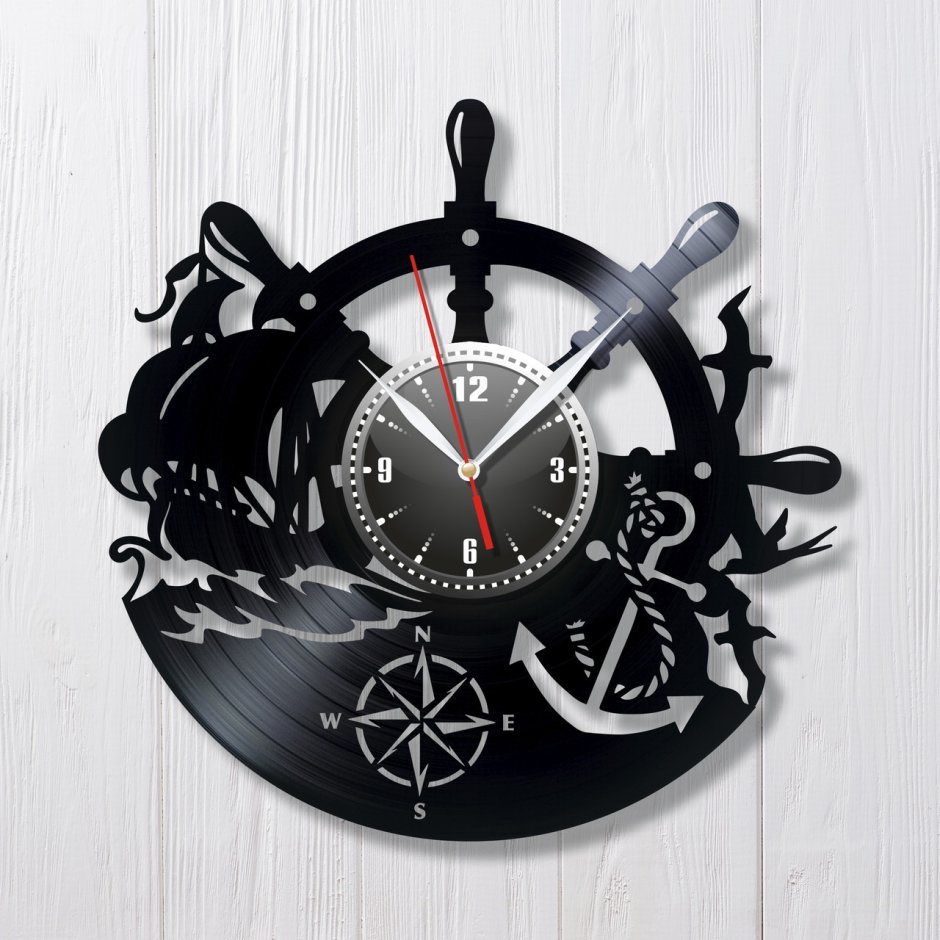 Часы ВМФ из пластинки