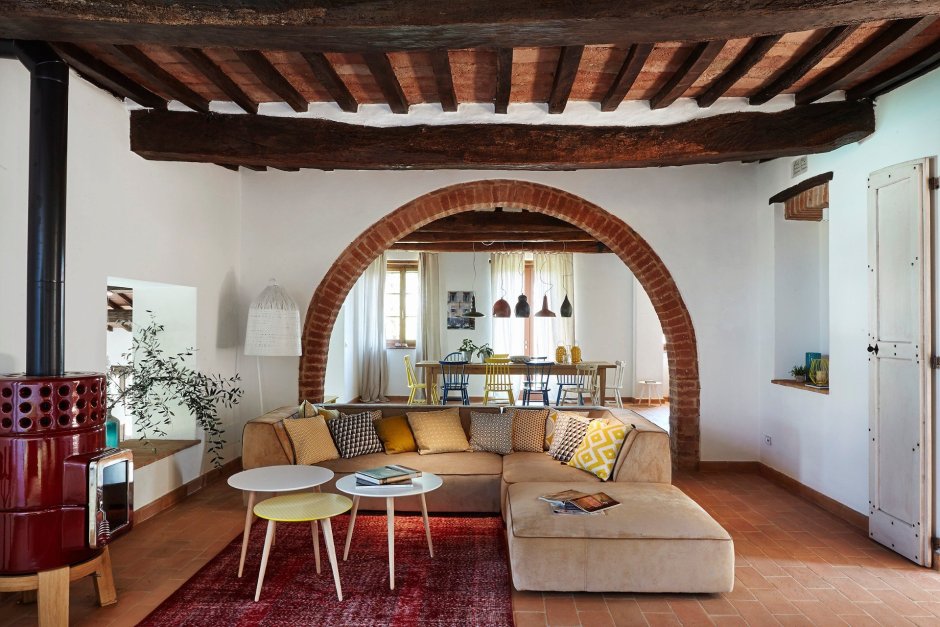 Вилла в Тосканском стиле внутри