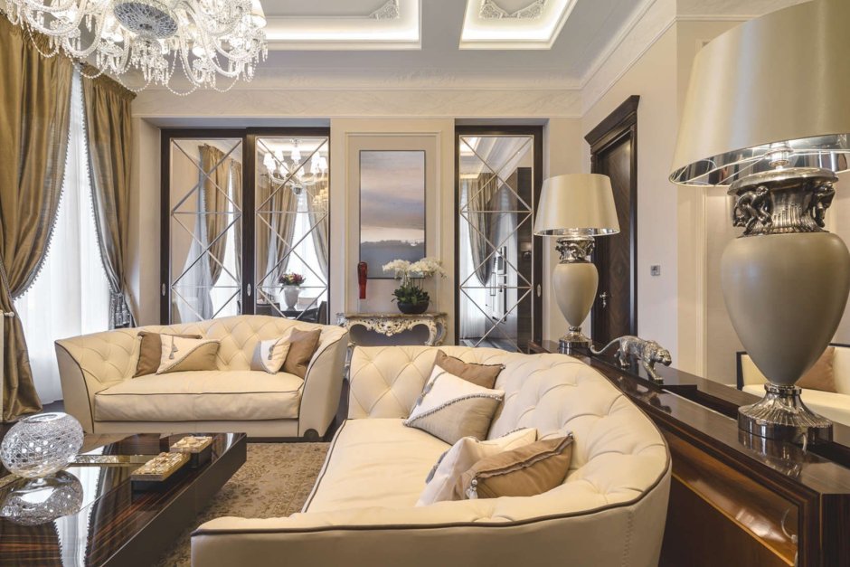 Гостиные в итальянском стиле