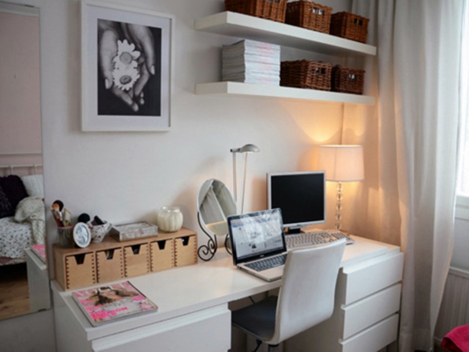 Уютное рабочее место