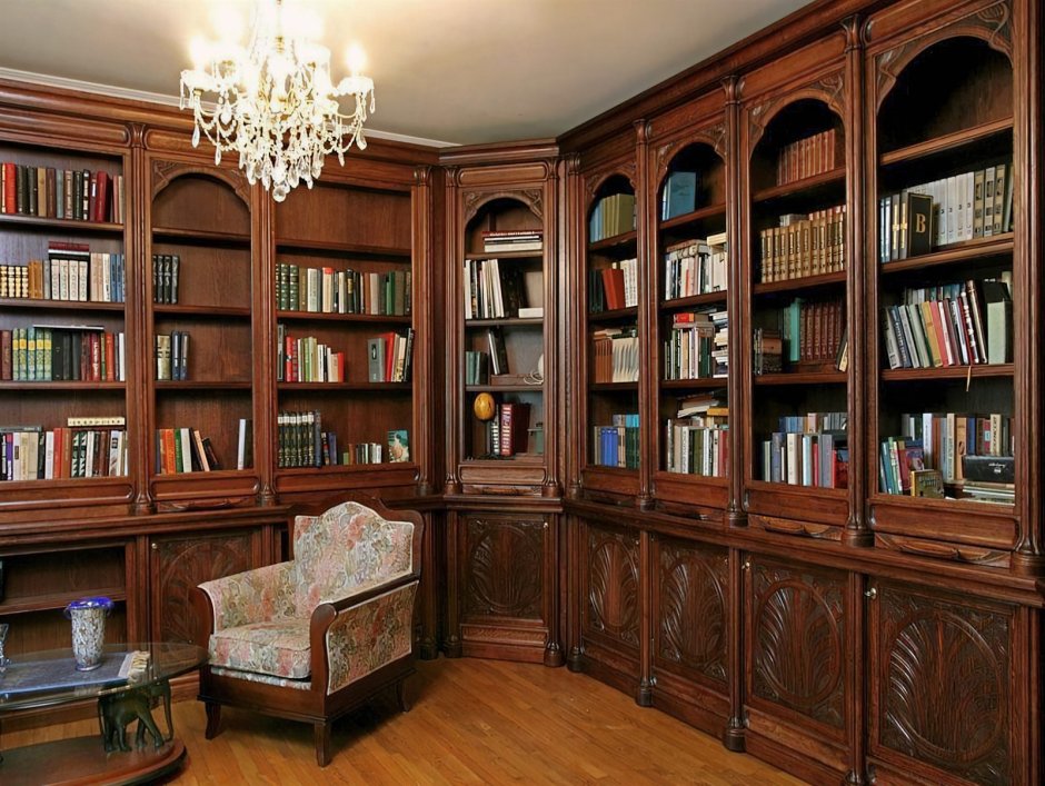Книжный шкаф библиотека