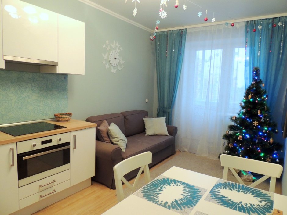 Кухня-гостиная 10 кв.м икеа