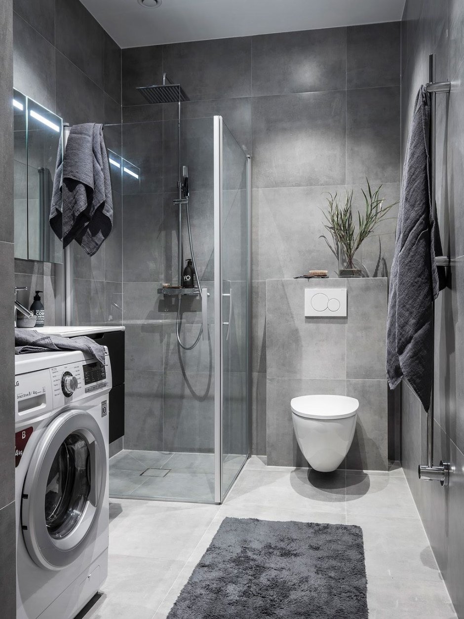 Планировка маленьких ванных комнат со стиральной машиной
