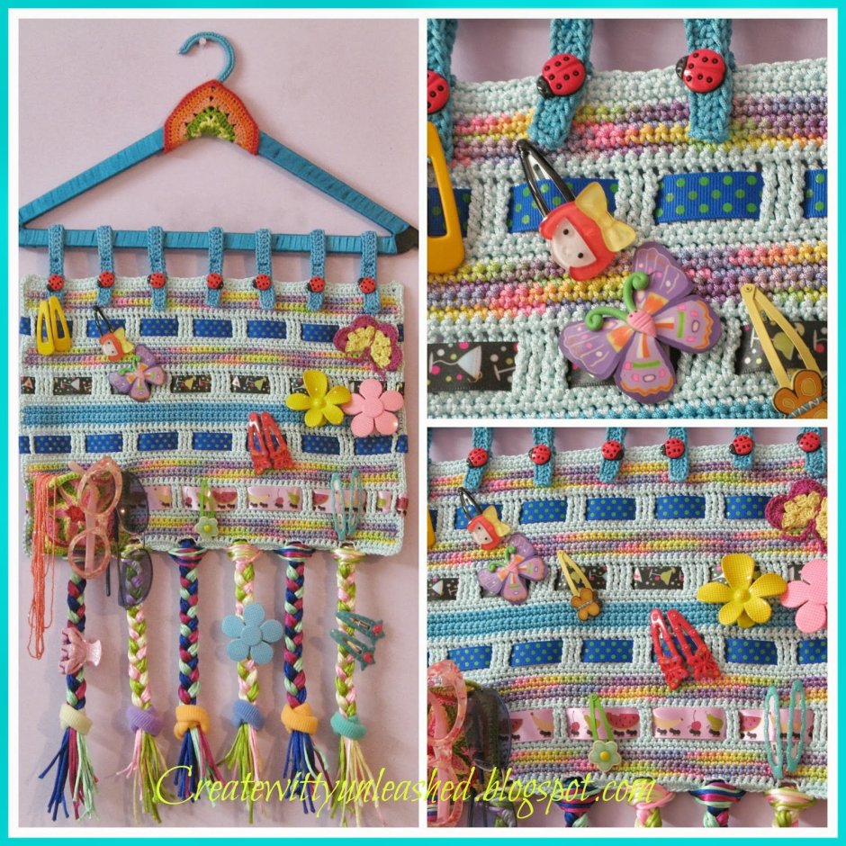 Вязаные корзинки в интерьере