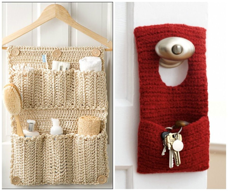 Корзина для пряжи и рукоделия