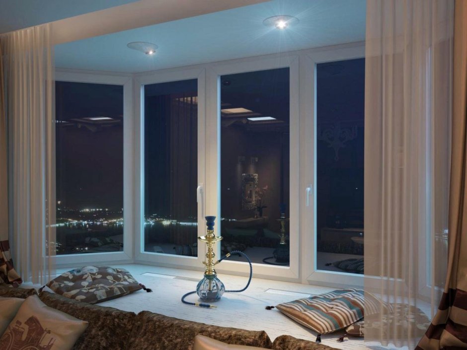 Французские окна в квартире