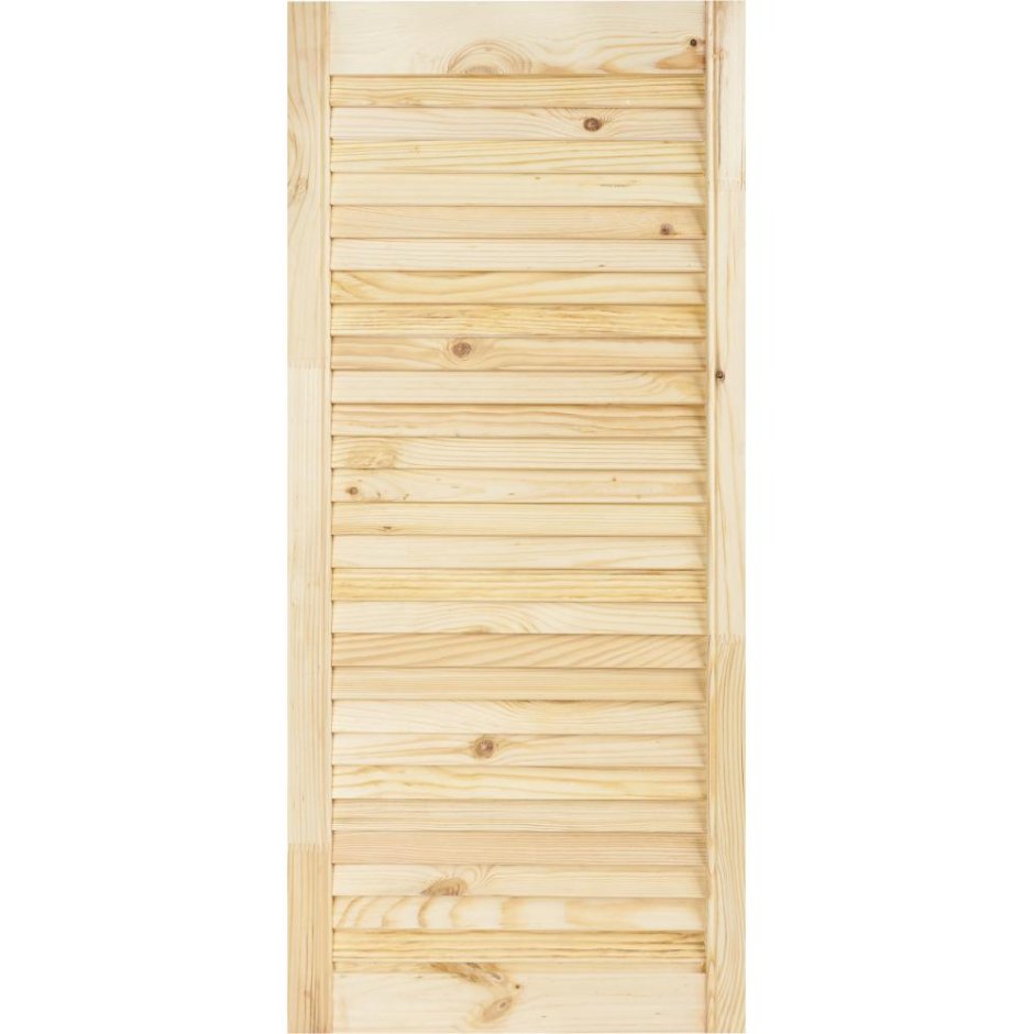 Дверка жалюзийная 850х394х20 мм хвоя сорт а/в