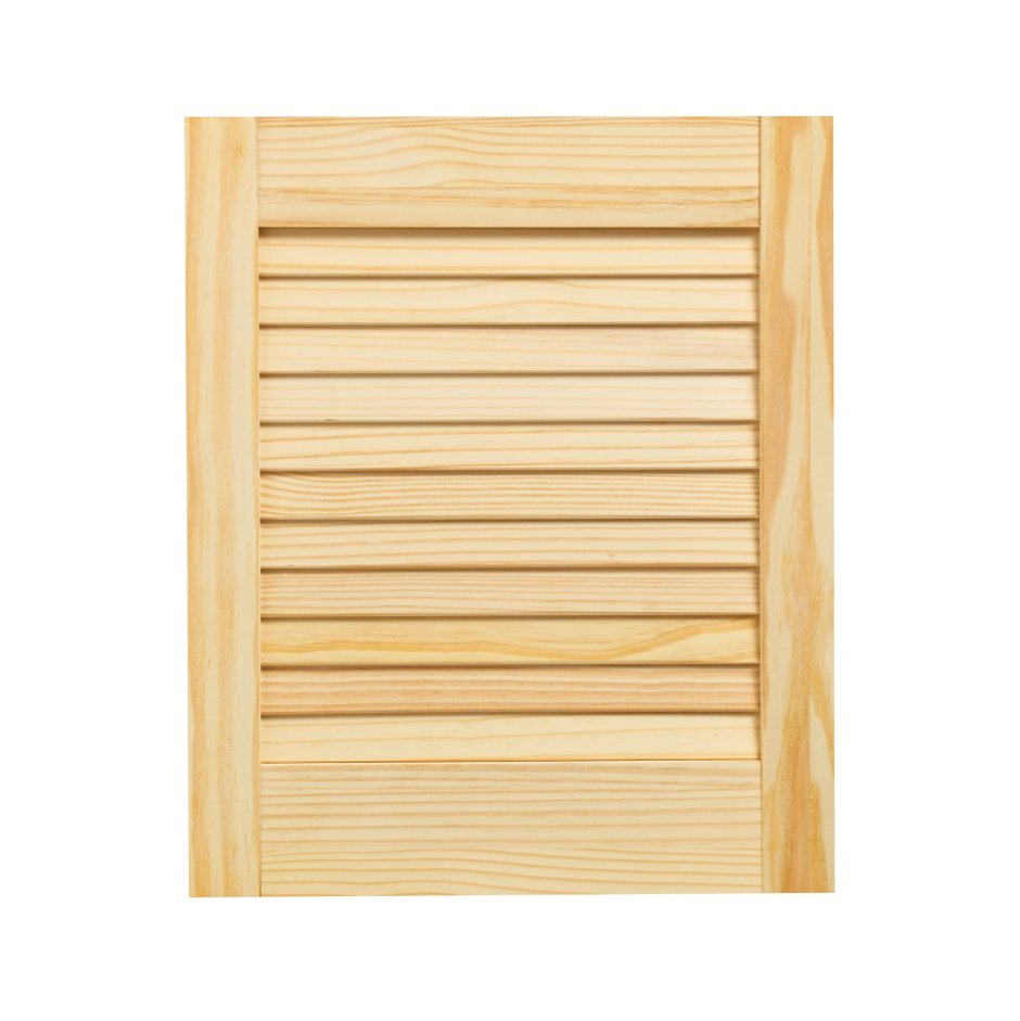 Дверка жалюзийная 715х494х20 мм хвоя сорт а