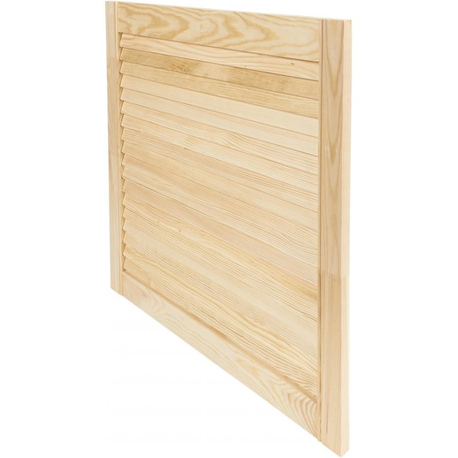 Дверка жалюзийная 850х494х20 мм хвоя сорт а