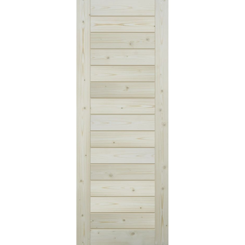 Дверь полотно массив хвои ДГ $2000*800