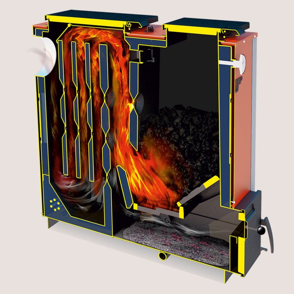 Буржуйка длительного горения Kozak