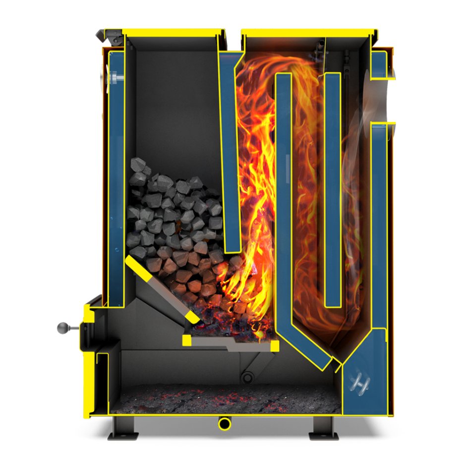 Печь газогенераторная "Буран"