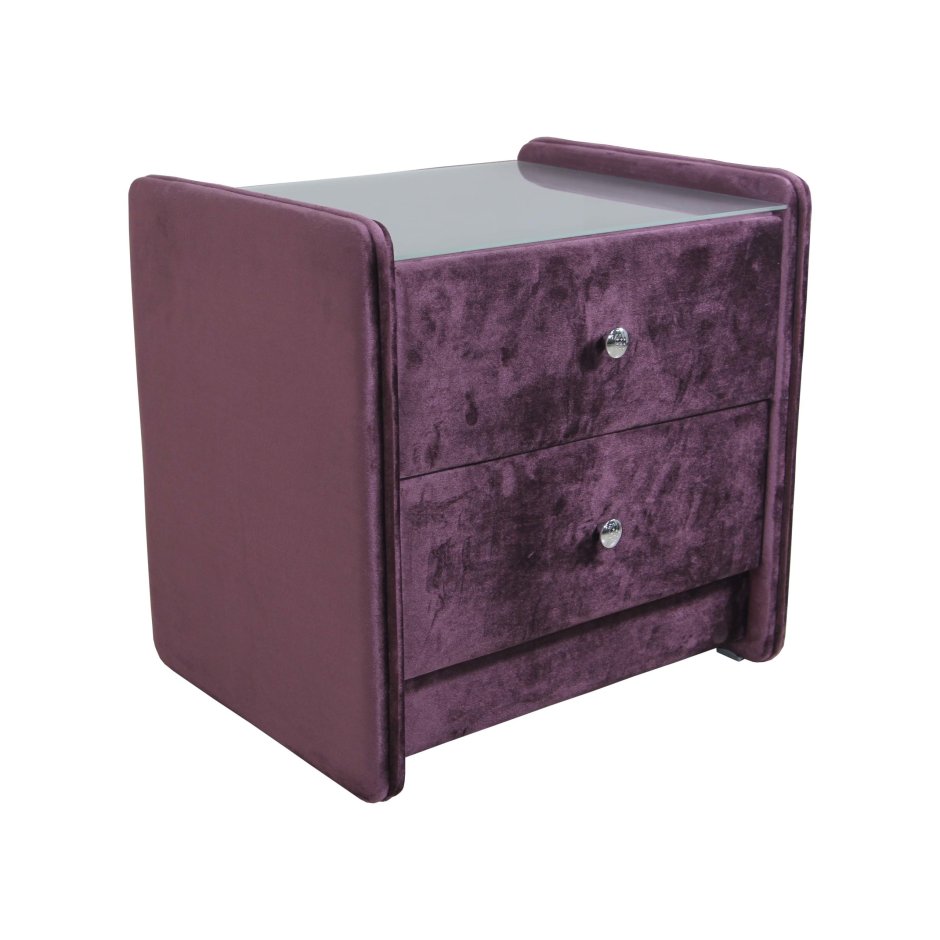 Тумба прикроватная Аскона бархат