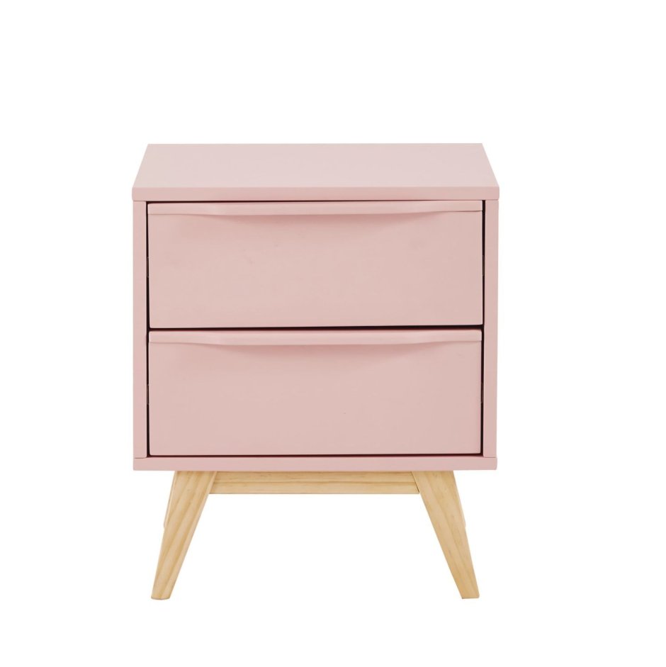 Розовая тумбочка