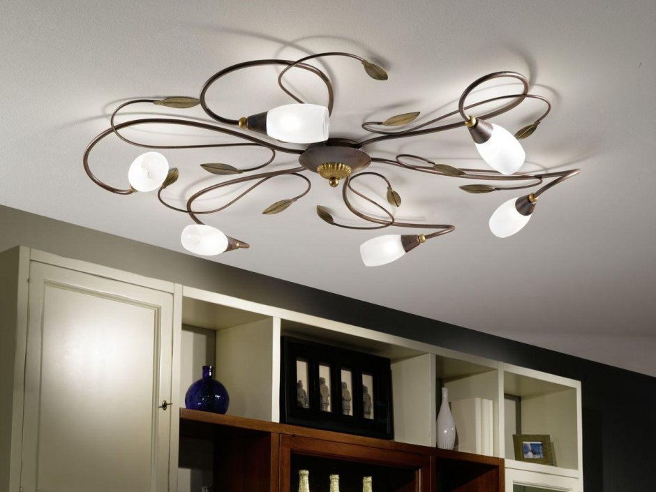 Люстры для зала