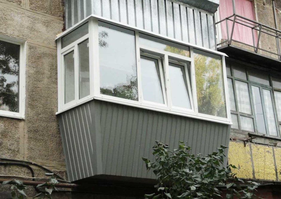 Балкон снаружи