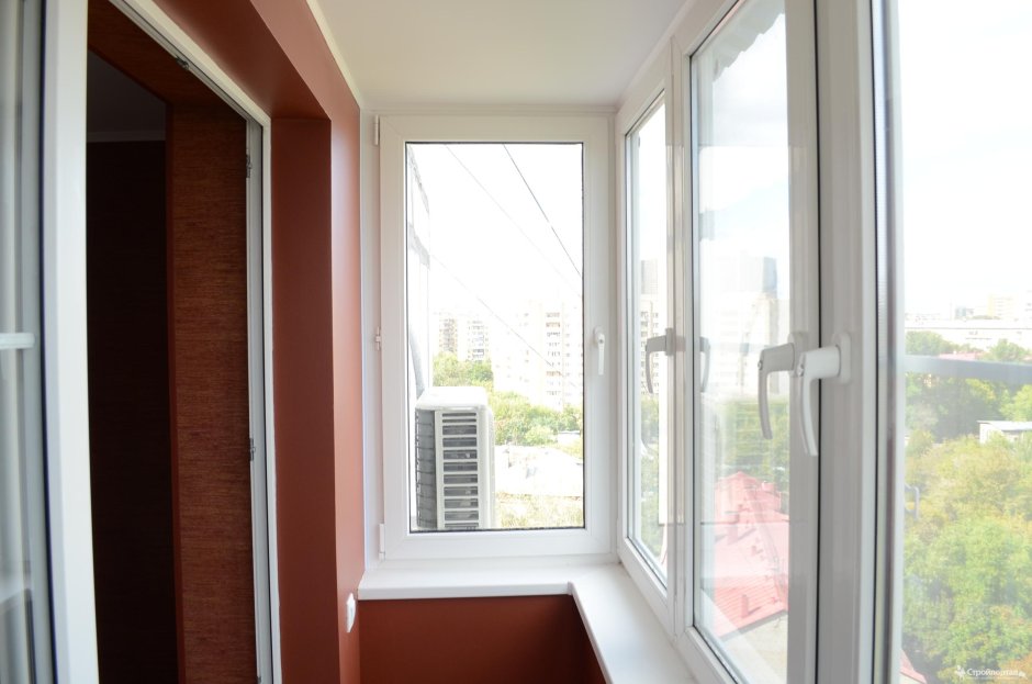 Остекление и отделка балконов