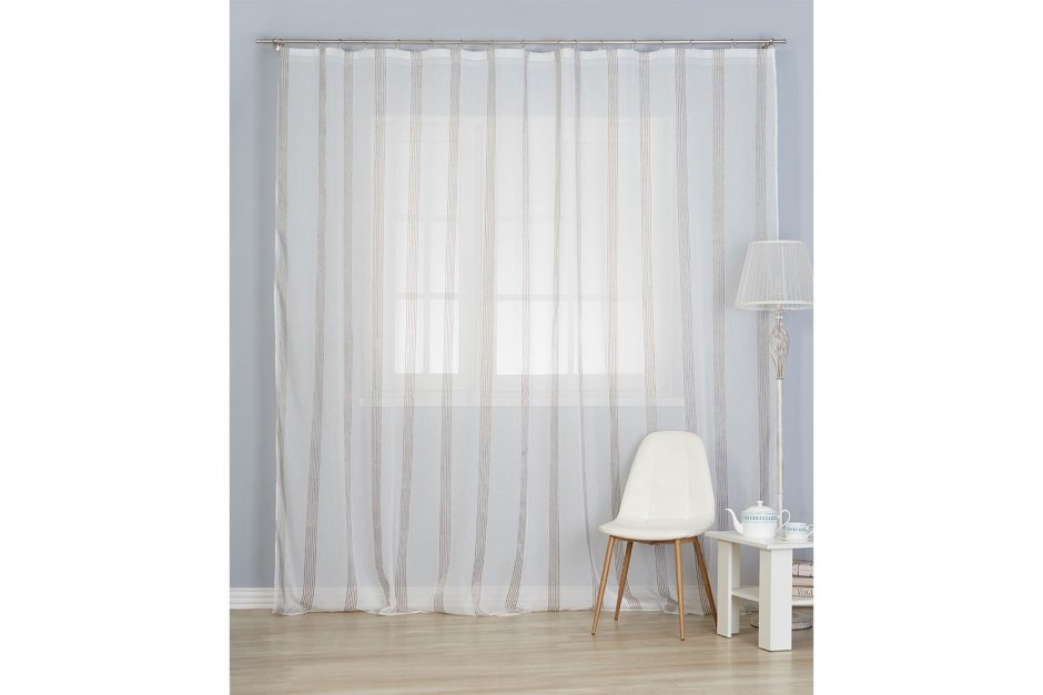 Тюль на ленте 300х300 см Hoff креп