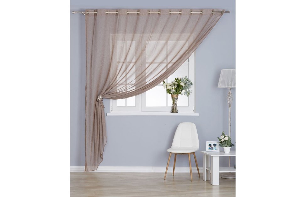 Тюль ТД текстиль Варвара (43869) на ленте 270 см