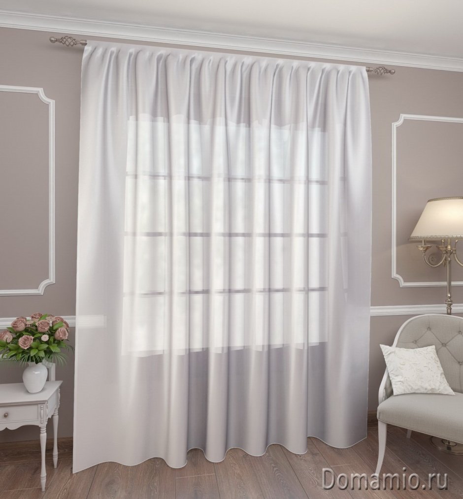 Тюль на ленте Hoff креп