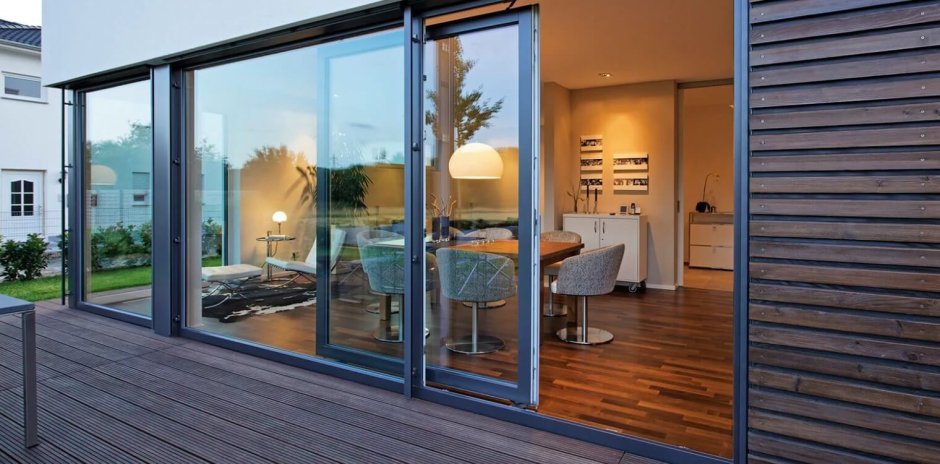 Панорамные окна Schuco