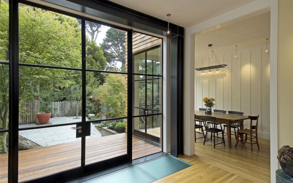 Французские окна до пола