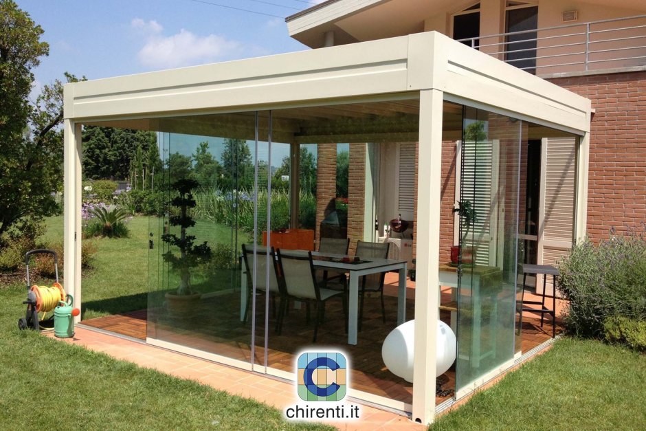 Слайдинг Безрамное остекление