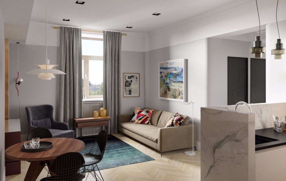 Планировка квартиры сталинка 55кв