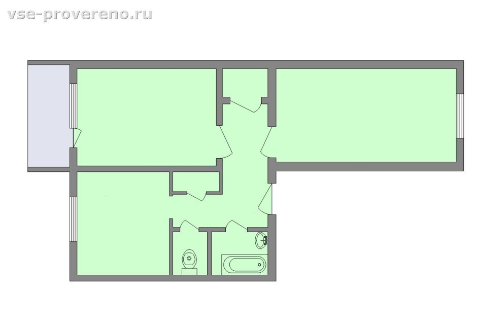 Квартира сталинка планировка 2 комнатная