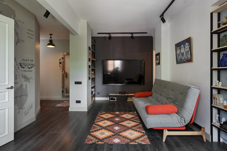 Квартира в скандинавском стиле 50 кв м