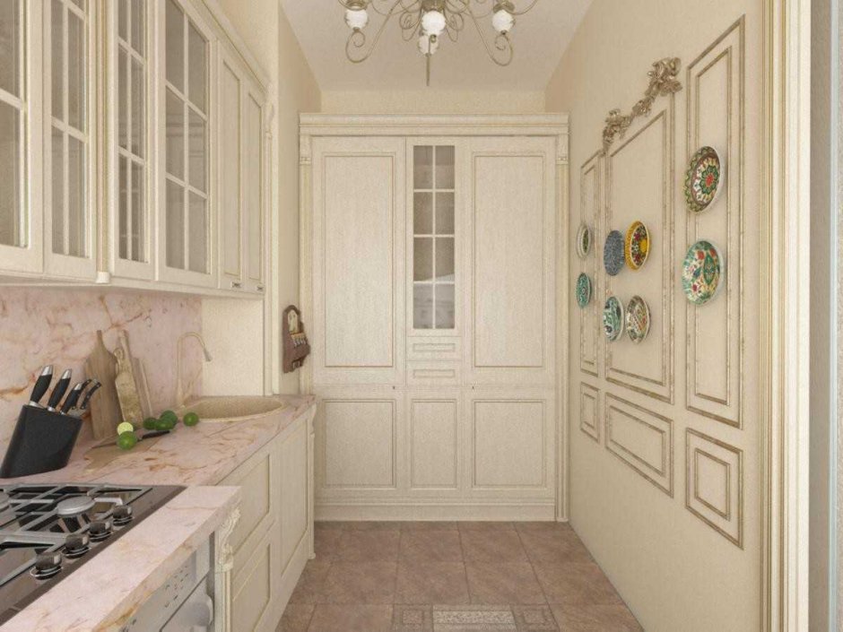 Интерьер трехкомнатной сталинки