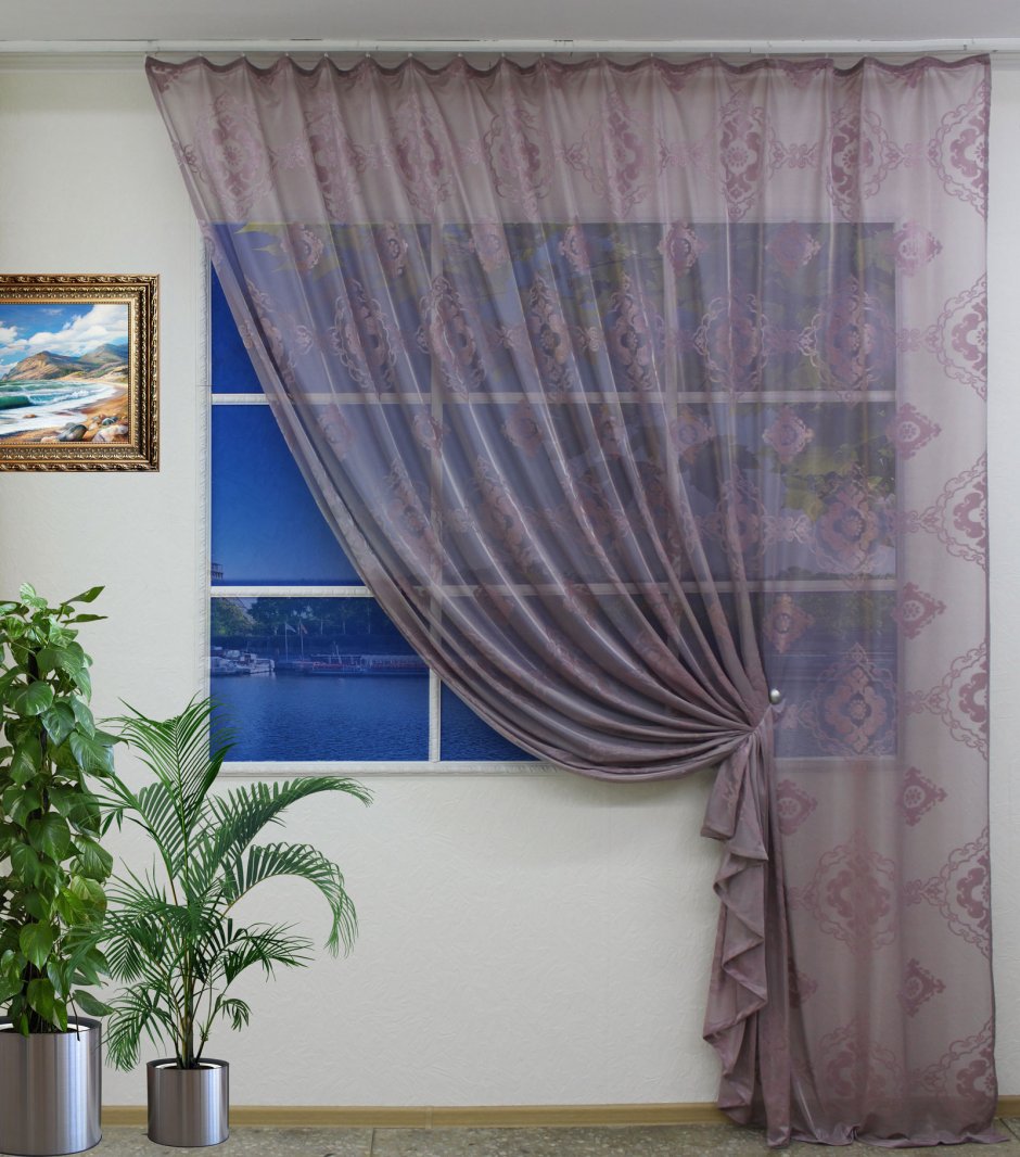 Капроновые занавески