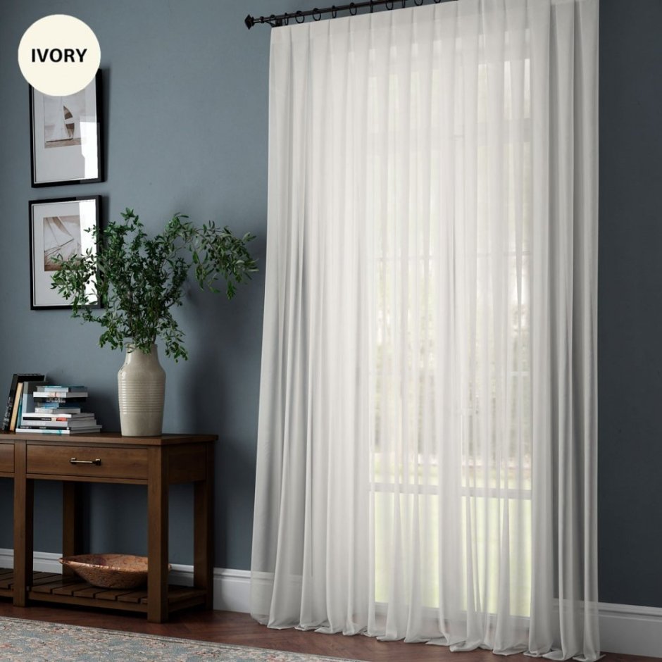 Тюль Tulle вуаль белая 300х270