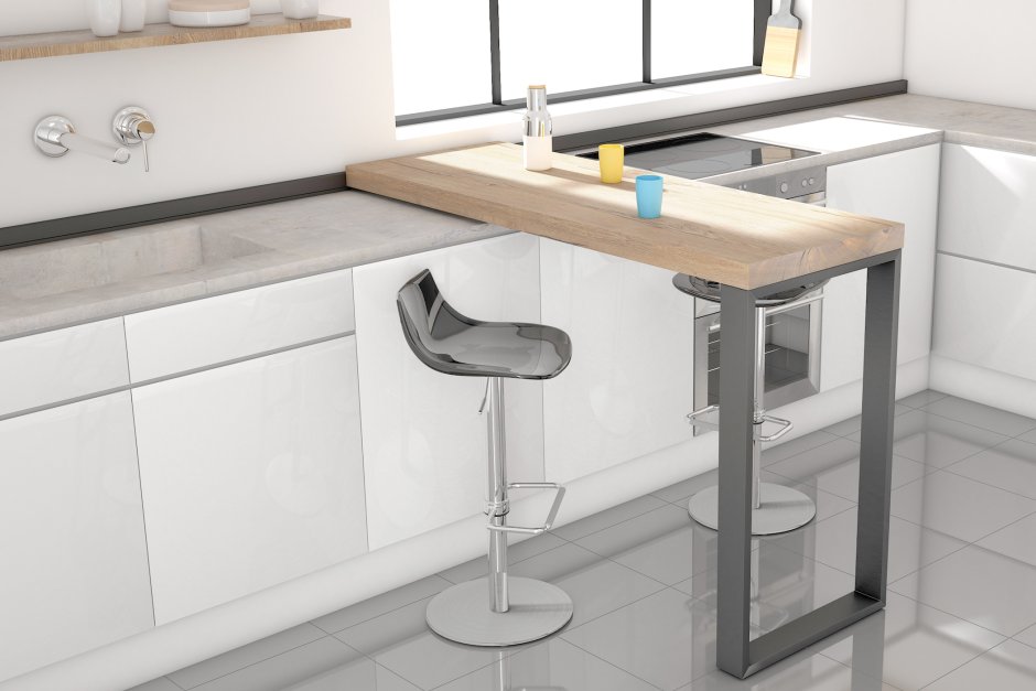 MK-2396. Барная стойка (DS-6094-SN) белый