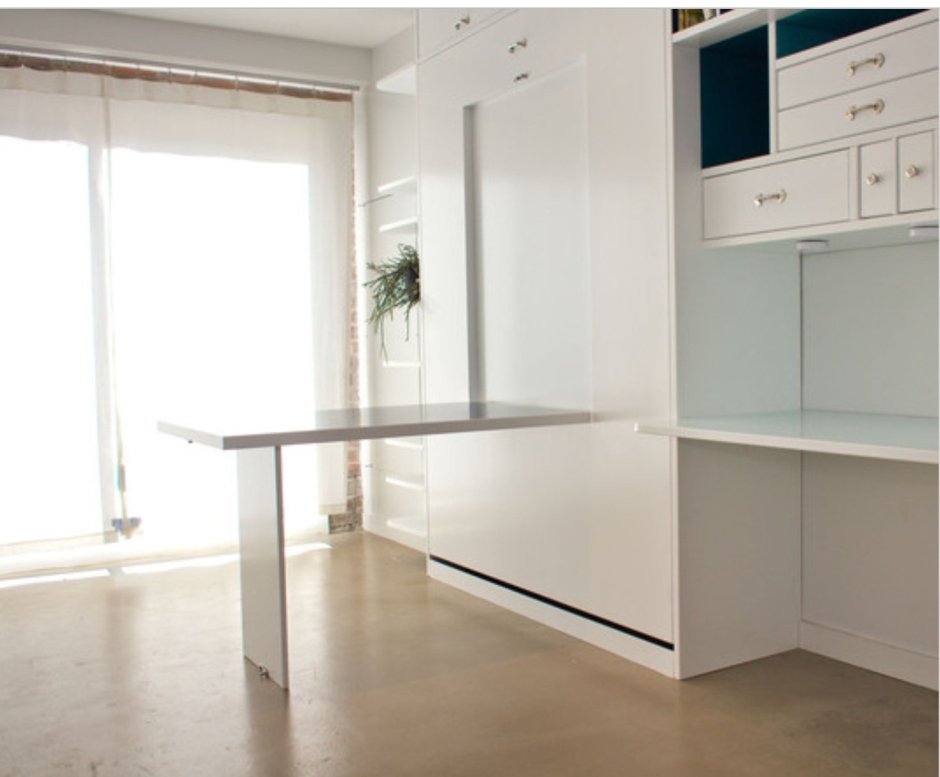 Барная стойка с выдвижным столом