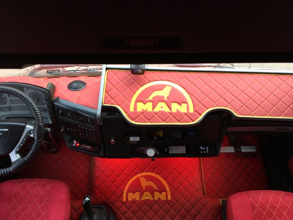 Man TGX Tuning салона