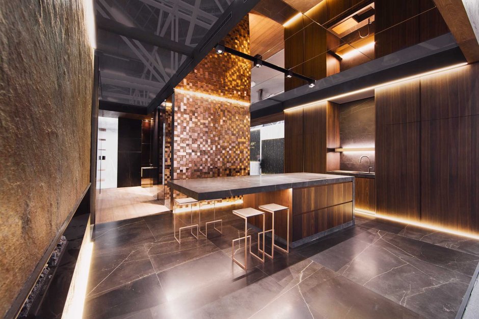 Медь в интерьере