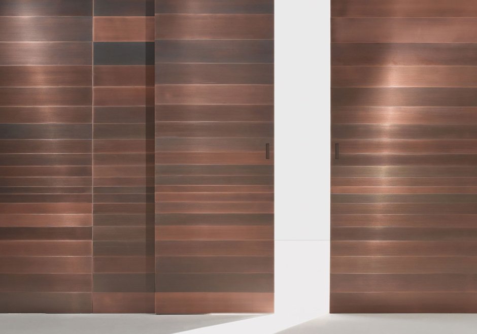 Медные стеновые панели