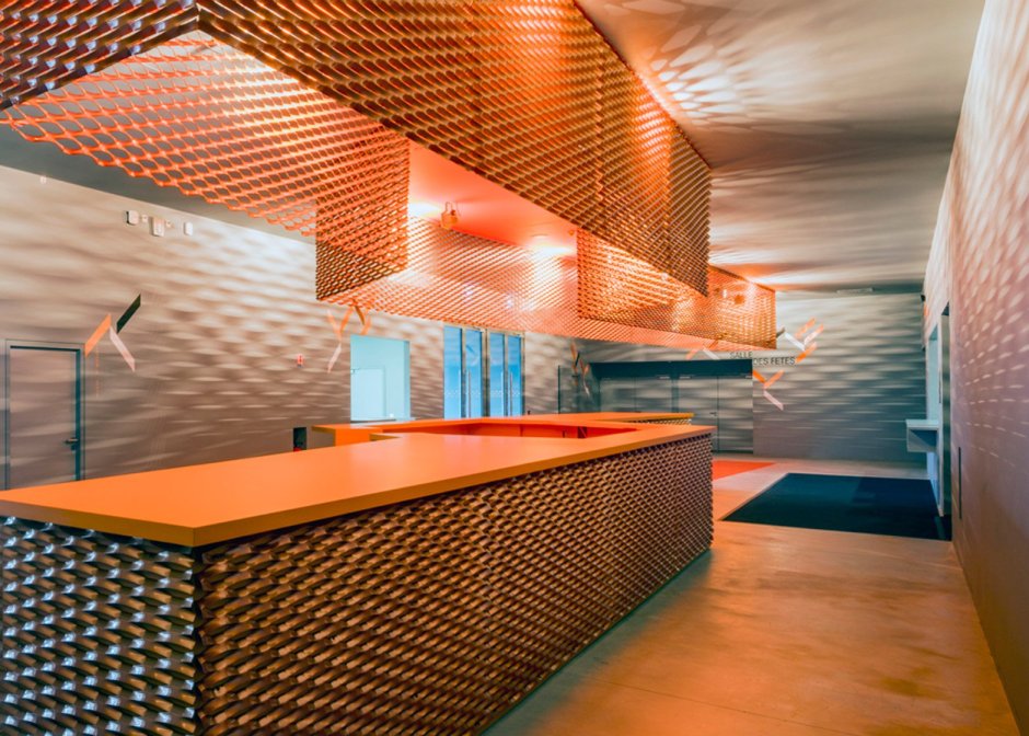 Перфорация в интерьере