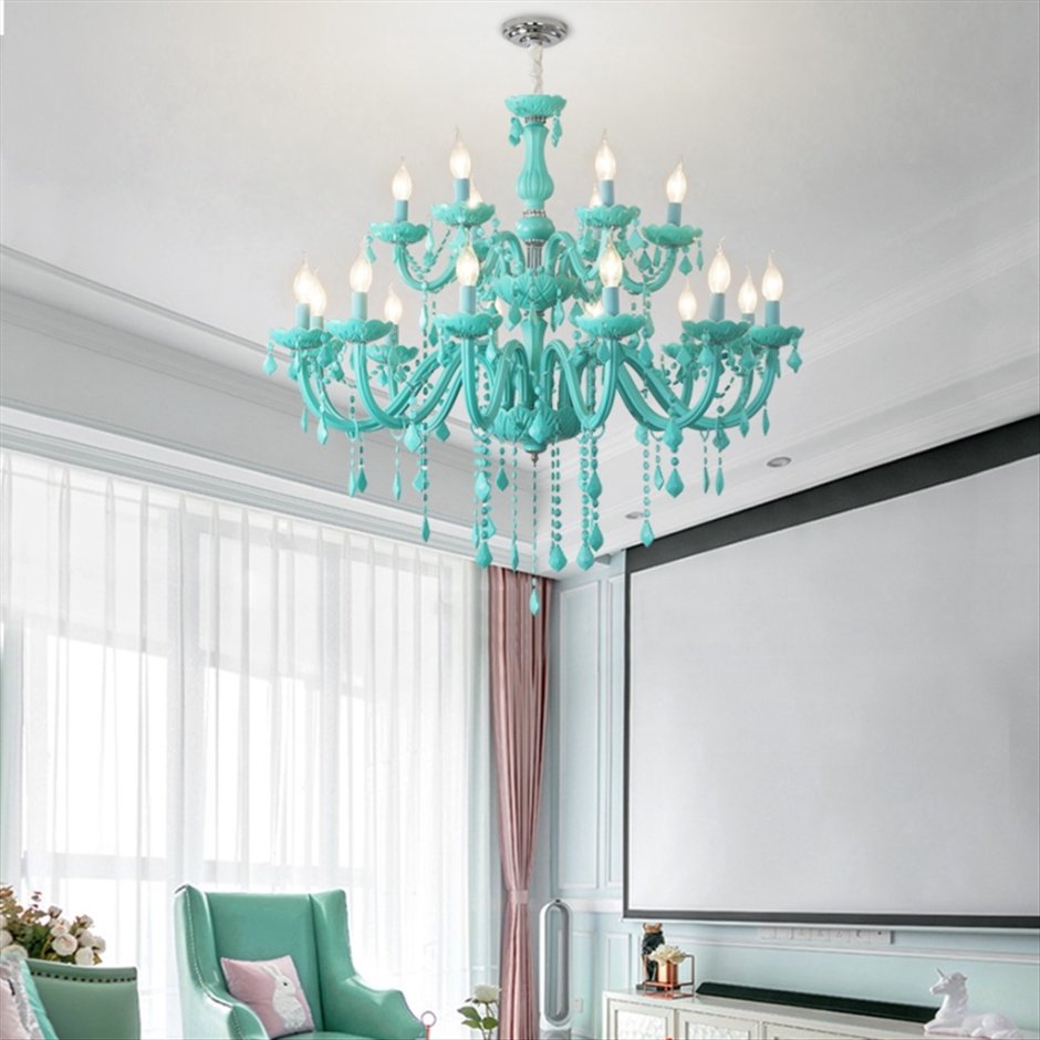 Подвесной светильник "Glass tube Chandelier"