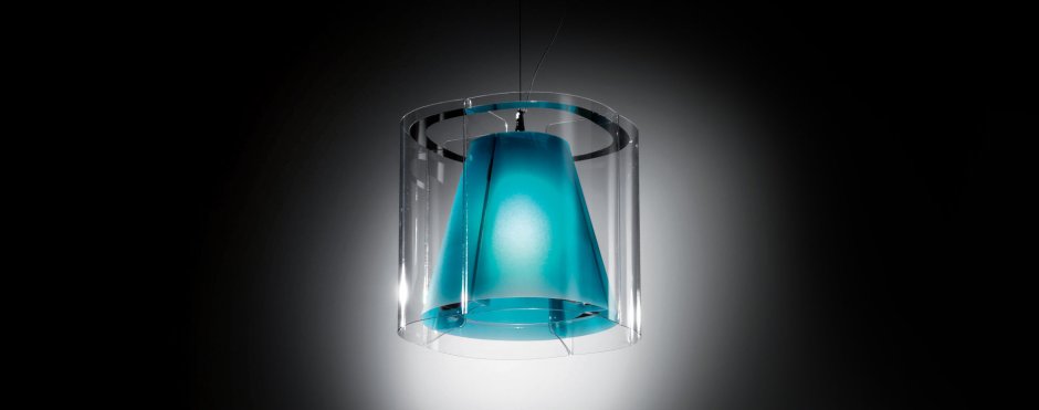 Vintage Murano Glass Chandelier Turquoise Glass