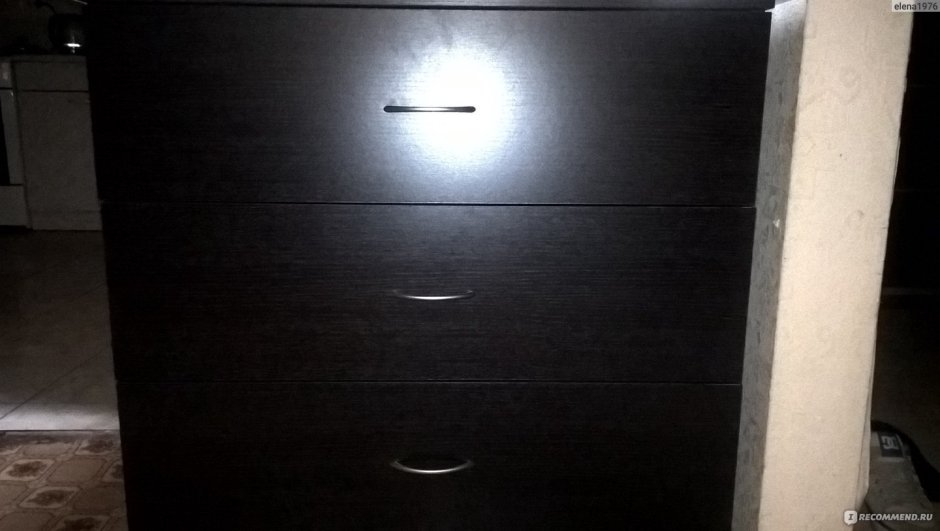 Комод тодален 3 ящика Размеры