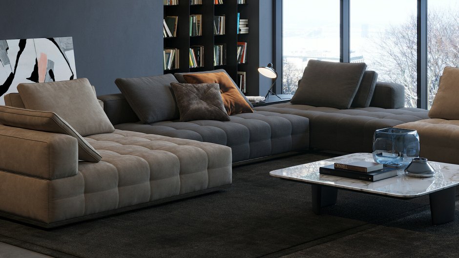 Minotti Lawrence диван