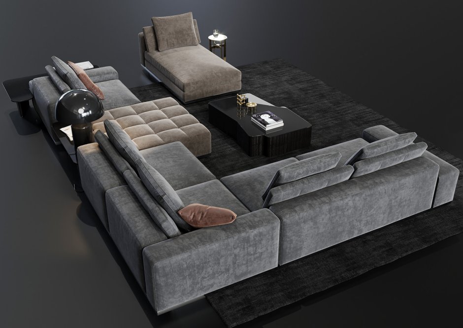 Диван Minotti Lawrence Sofa 03