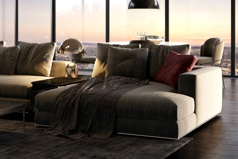 Minotti диван 2021