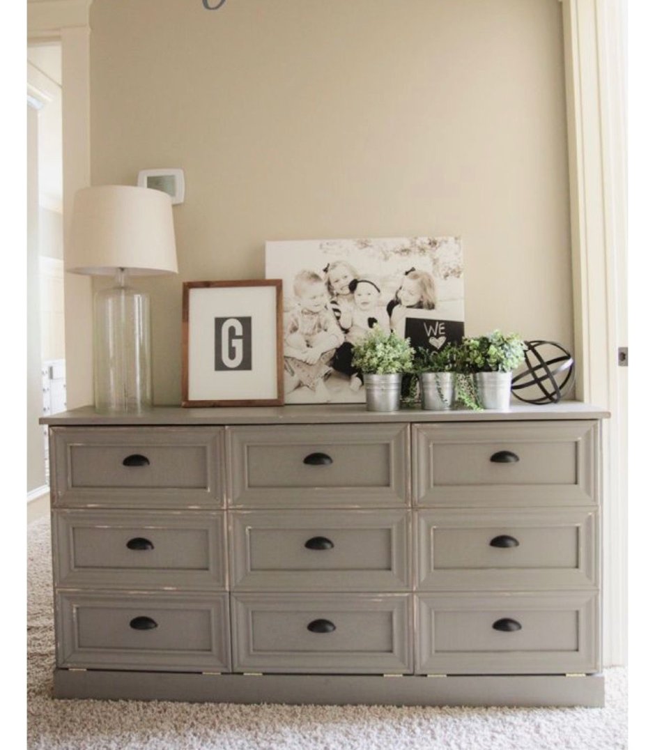 Декор для комода в гостиной